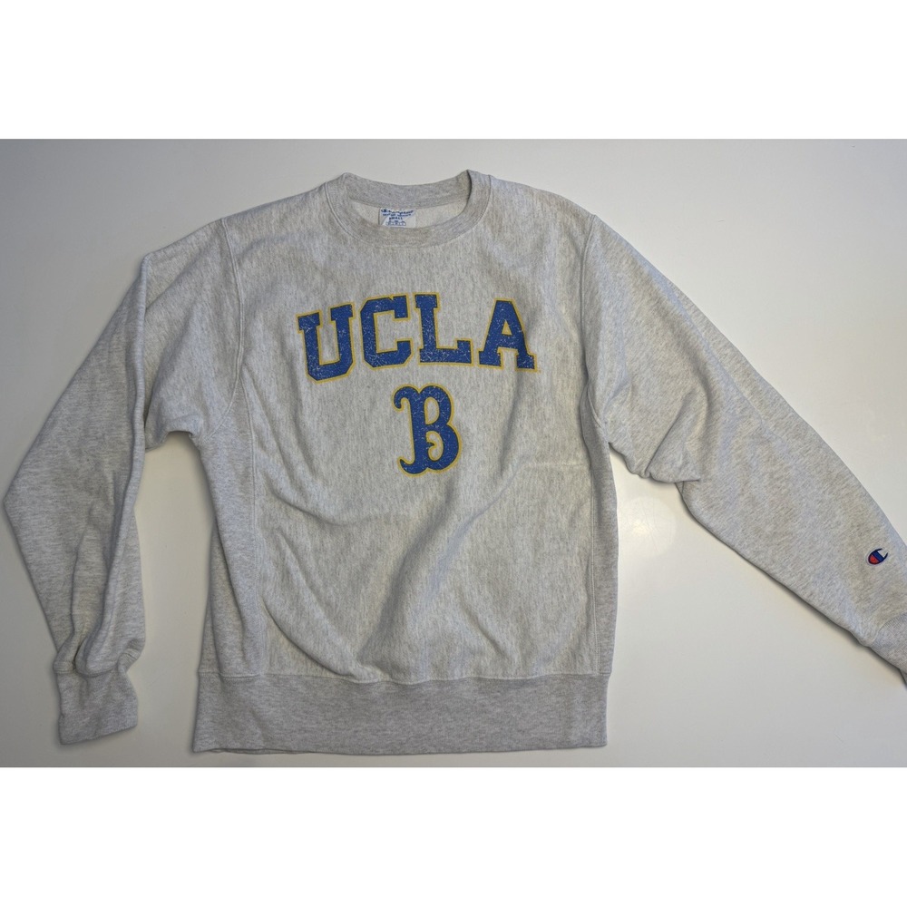 VNTG Champion UCLA Bruins crewneck sweatshirt Color Gray, Size Small